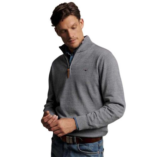 R.M. Williams Ernest Quarter Zip Knit